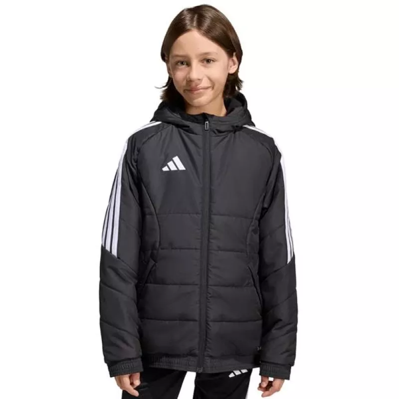 adidas Tiro 26 žiemos striukė vaikams juoda 140 cm