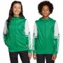 adidas Squadra 25 vaikiškas gobtuvas Žalia/Balta 152cm
