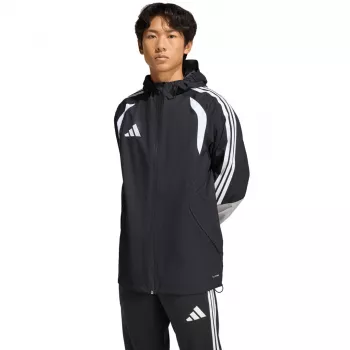 adidas Tiro 26 Rain vyriška vandeniui atspari striukė, juoda, L