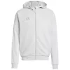 adidas Tiro 25 pilno užtrauktuko gobtuvas vyrams, pilka, XL