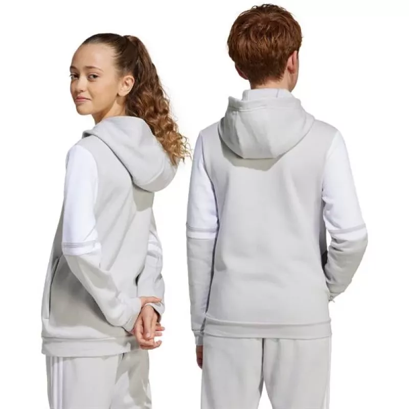 adidas Squadra 25 Sweat Hoody Kids pilkas JD4808 140cm