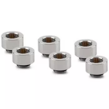 Thermal Grizzly DeltaMate Extender Fitting - MF10, blizgus nikelis, 6 vnt.