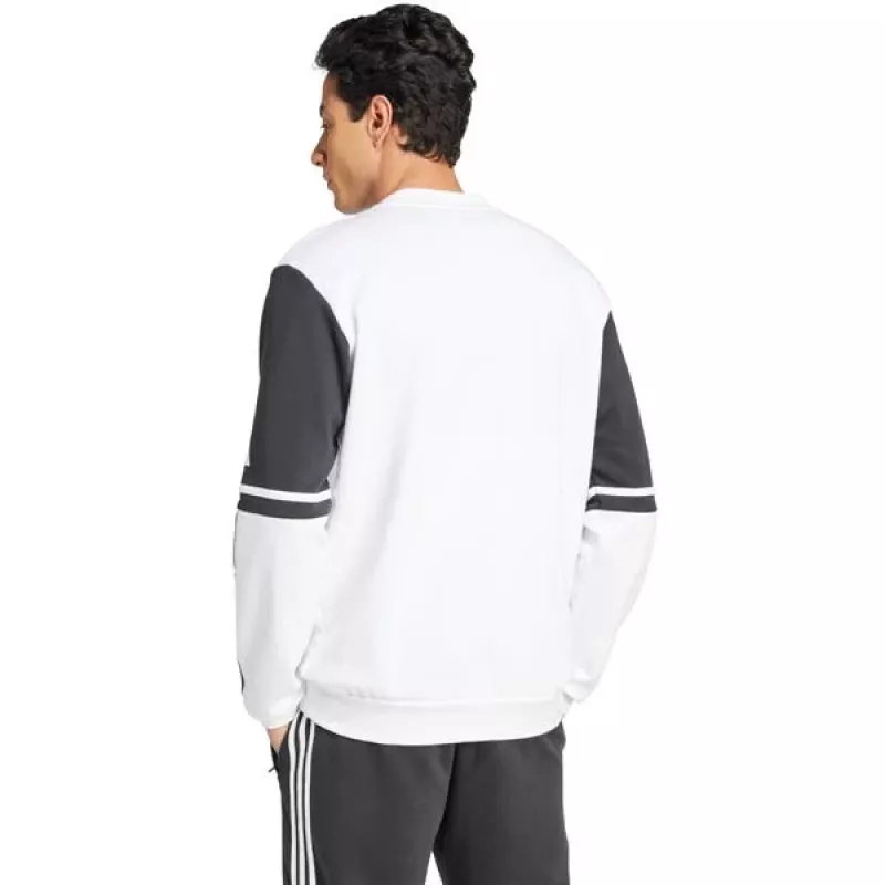 adidas Squadra 25 Sweat Crew vyriškas megztinis Baltas/Core Black L dydis