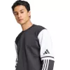 adidas Squadra 25 Sweat Crew vyriškas megztinis, juodos spalvos, M dydžio
