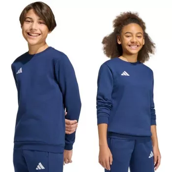 adidas Entrada 26 vaikiškas sportinis megztinis Navy Blue 164