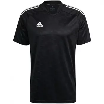 adidas Condivo 21 JSY vyrų treniruočių marškinėliai juodi GJ6790 dydis M