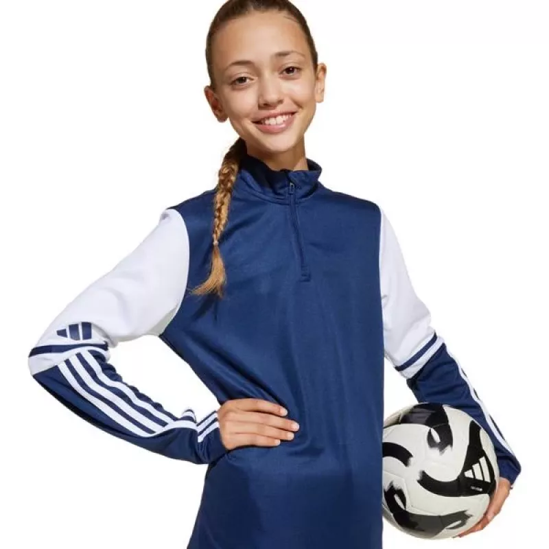 adidas Squadra 25 treniruočių viršutinė dalis vaikams, tamsiai mėlyna, 116 cm