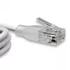 WANTEC eGlow UTP CAT6a Patch Laidas, 0,5 m, baltas