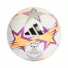 adidas UCL Women's League 26/27 League Stage 4 dydžio futbolo kamuolys - baltas/oranžinis/sidabrinis KE5142