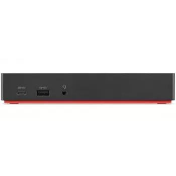 Lenovo ThinkPad USB-C Dock Gen 2 40AS dokų stotis - 65W maitinimas, dviejų 4K ekranų palaikymas, 10-in-1 prievadų išplėtimas