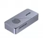 UNITEK USB4 M.2 NVMe SSD korpusas su aktyviu aušinimu, 80Gbps, be įrankių, aliuminio, USB-C