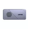UNITEK USB4 M.2 NVMe SSD korpusas su aktyviu aušinimu, 80Gbps, be įrankių, aliuminio, USB-C