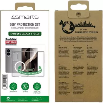 4smarts 360° apsaugos rinkinys, skirtas Samsung Galaxy Z Fold8 Wide