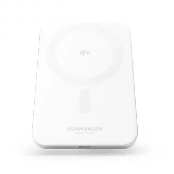 Vonmählen Evergreen Mag magnetinė powerbank 5.000 mAh balta