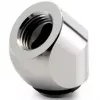 Thermal Grizzly DeltaMate Rotary 45° G1/4 adapteris – blizgus nikelis
