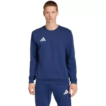 adidas Entrada 26 vyriškas sportinis megztinis, tamsiai mėlynas, S dydis