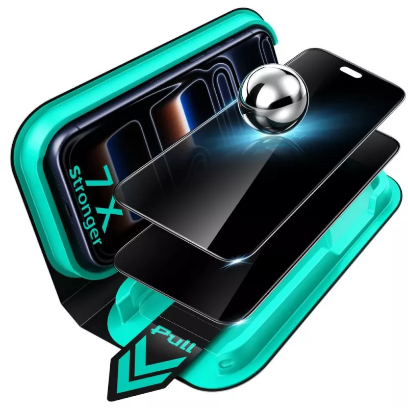 ESR UltraFit Armorite privatumo grūdinto stiklo apsauga 2 vnt. iPhone 18 Pro Max