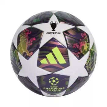 adidas UCL 25/26 Final League futbolo kamuolys, 5 dydis, violetinė/balta JX9095