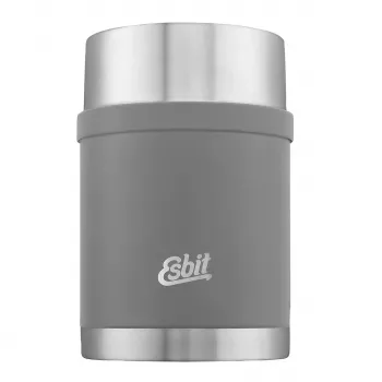 Esbit Sculptor Food Jug 0,75 l – pilkšvai pilkas | vakuuminis nerūdijančio plieno termosas maistui