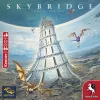 PEGASUS Deep Print Games: Skybridge - strateginis stalo žaidimas 2-4 žaidėjams, nuo 10 metų, 60-90 min., miestų statymo ir tinklų mechanika, daugiakalbis (EN/DE)