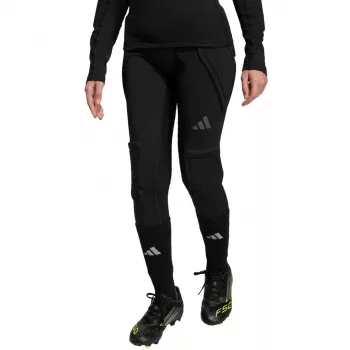 adidas Padded Baselayer Long Tight vartininko kelnės vaikams, juodos, 164 cm