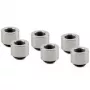 Thermal Grizzly DeltaMate Extender Fitting - MF14, blizgus nikelis, 6 vnt.