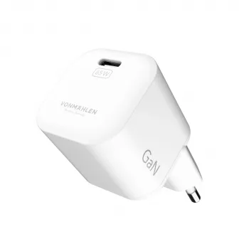 Vonmählen Unity Nano GaN 65W baltas USB-C įkroviklis