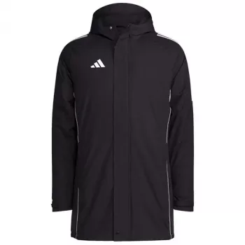 adidas Tiro 24 Stadium Parka vyriškas juodas/baltas, M dydis