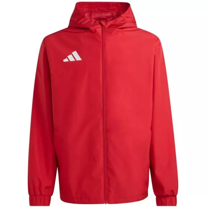 adidas Entrada 26 All Weather vyriška striukė, raudona, XL