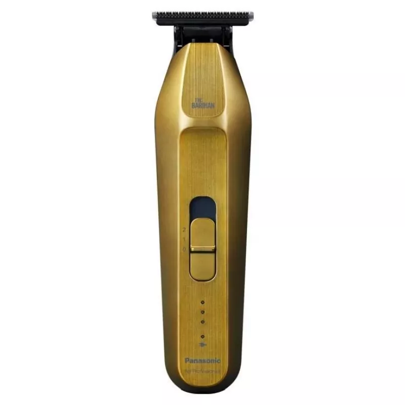 Panasonic ER-XT70-N801 Gold profesionalios plaukų kirpimo mašinėlės su 19 ilgio nustatymų, IPX7 vandeniui atsparios, belaidės ir su laidu