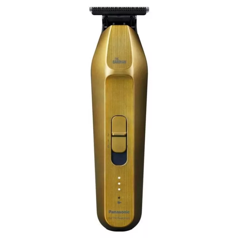Panasonic ER-XT70-N801 Gold profesionalios plaukų kirpimo mašinėlės su 19 ilgio nustatymų, IPX7 vandeniui atsparios, belaidės ir su laidu