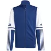adidas Squadra 25 treniruočių megztinis vaikams, tamsiai mėlynas JD3029 164cm