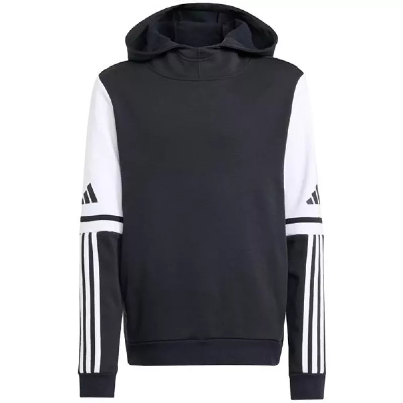 adidas Squadra 25 vaikų gobtuvinis megztinis, juodas, 128 cm