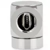Thermal Grizzly DeltaMate Rotary 90° G1/4 adapteris, moteriškas–moteriškas, blizgus nikelis