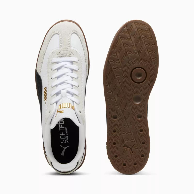 Puma Club II Era vyriški sportbačiai White Black Gum 44.5