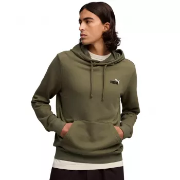 Puma ESS 2 Color Small No.1 Logo gobtuvas alyvuogių spalvos vyrams, dydis M