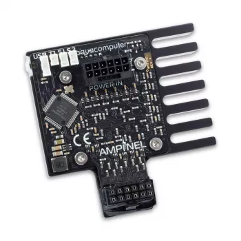 Aqua Computer AMPINEL 12V-2x6 vaizdo plokštės maitinimo valdymas, 650 W, OLED, RGBpx - Type B