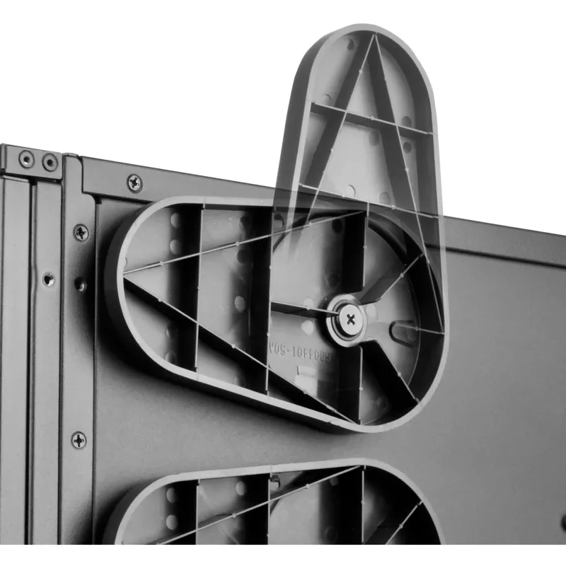 SilverStone RAC-CF4-440 4 kanalų ventiliatorių valdiklis, 5,25 colio lizdui, 30W kanalui, juodas
