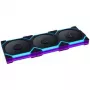 Lian Li UNI FAN SL FLEX Wireless ARGB 120 mm PWM ventiliatorius - 3 vnt., juodas, Reverse Blade