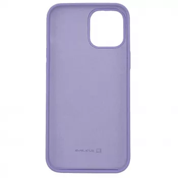 Evelatus Apple iPhone 12 Pro Max Premium Soft Touch silikoninis dėklas, šviesiai violetinis