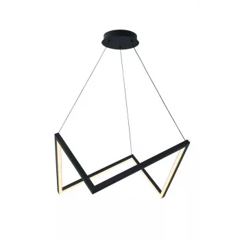 Luminaire pakabinamas šviestuvas 40W LED 2400LM matinis juodas