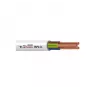 BVV-LL 2x1 mm² baltas PVC izoliuotas elektros kabelis, 50 m ritė