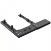 VIRPIL Controls kėdės laikiklio prailginimo plokštė, 140 mm - juoda