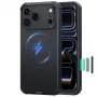 ESR Cyber Tough MagSafe dėklas, skirtas iPhone 17 Pro Max / 18 Pro Max - juodas