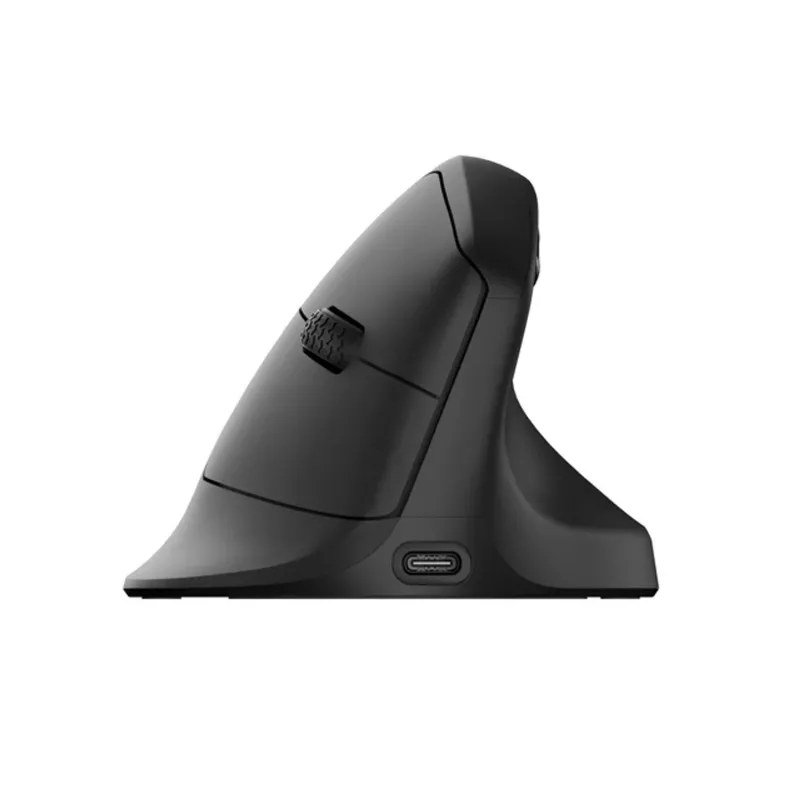 Keychron M5-A29 Vertical PixArt 3311 1K juoda ergonomiška belaidė žaidimų pelė