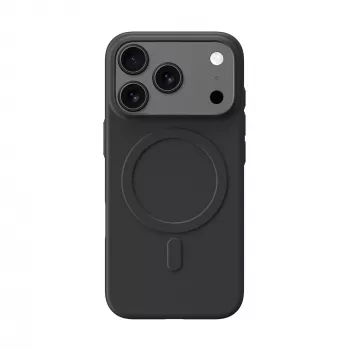 AMAZINGTHING Minimal Air dėklas, skirtas iPhone 17 Pro, suderinamas su MagSafe, juodas