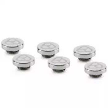 Thermal Grizzly DeltaMate Plug sandarinimo kamštis, žalvaris - blizgus nikelis, 6 vnt.