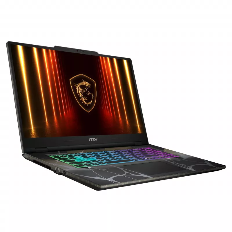 MSI Cyborg 17 B2RWFKG-001FR 17,3 colio FHD 144Hz žaidimų nešiojamasis kompiuteris, Intel Core 7 240H, 16GB DDR5, 512GB SSD, GeForce RTX 5060, Windows 11 Home, AZERTY prancūziška klaviatūra