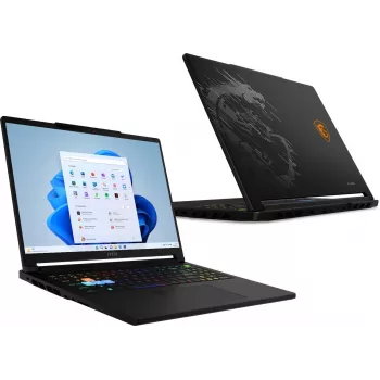 MSI Raider 16 Max HX B2WI-228PL – 16 colių QHD+ 240Hz žaidimų nešiojamasis kompiuteris – Intel Core Ultra 9 275HX, 32GB DDR5, 1TB SSD, RTX 5080, Windows 11 Home