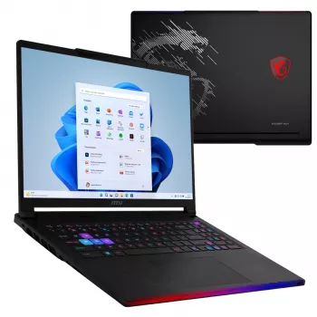 MSI Raider 16 Max HX B2WJ-227PL - 16 colių QHD+ 240Hz, Intel Core Ultra 9 275HX, 32GB DDR5, 1TB SSD, GeForce RTX 5090, Windows 11 Home